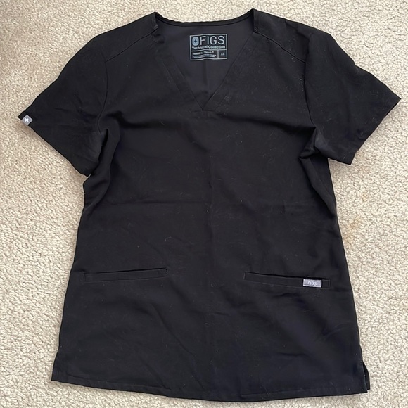 Black figs scrub top - Picture 1 of 3